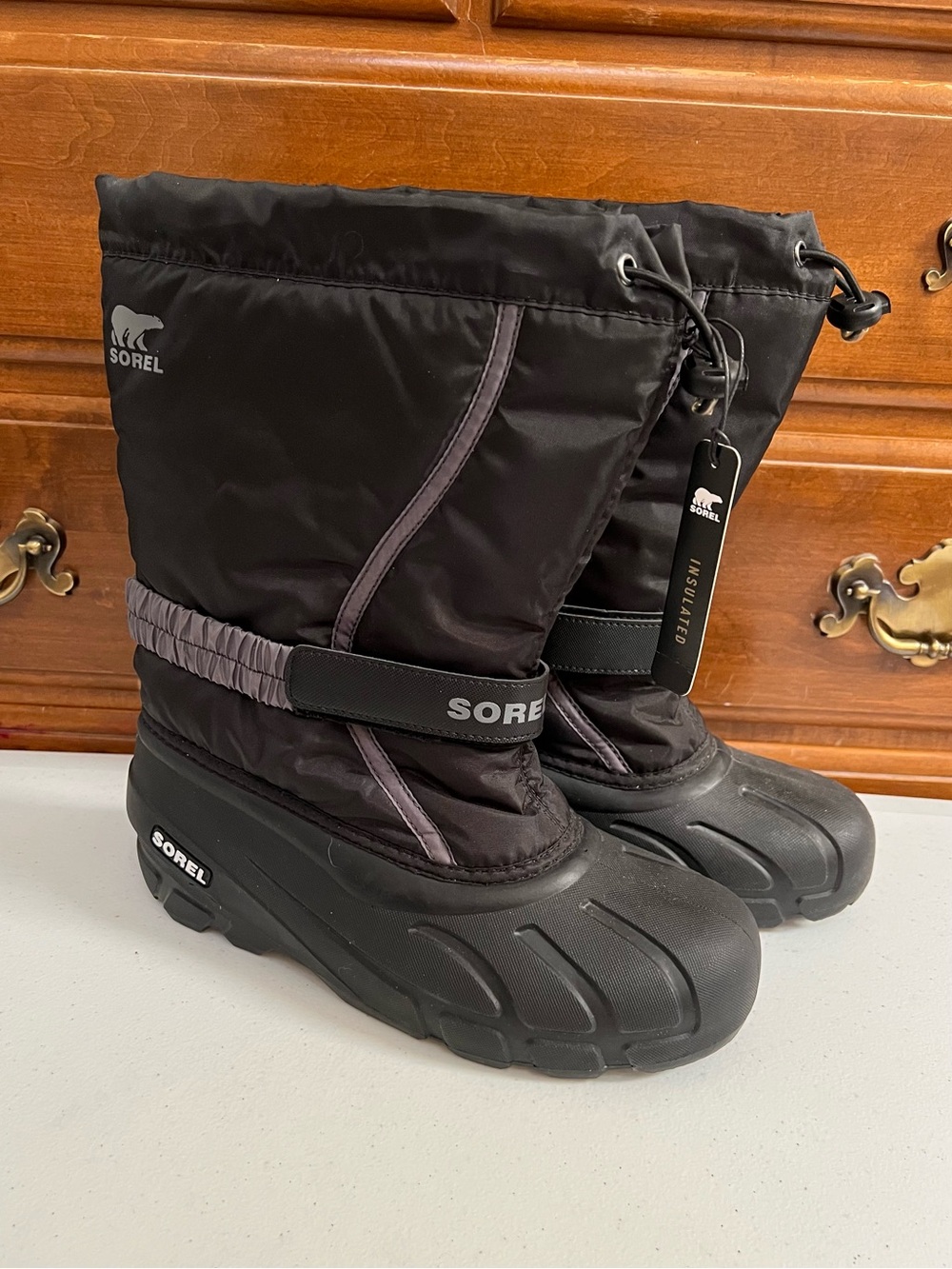 Sorel Winter Snow Boots Size 7 Youth